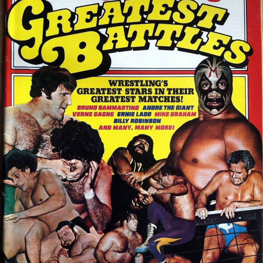 Wrestling Greatest Battles July 1977 Magazine PWcatalog