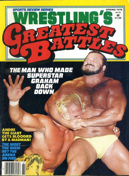 Wrestling Greatest Battles  Spring 1978