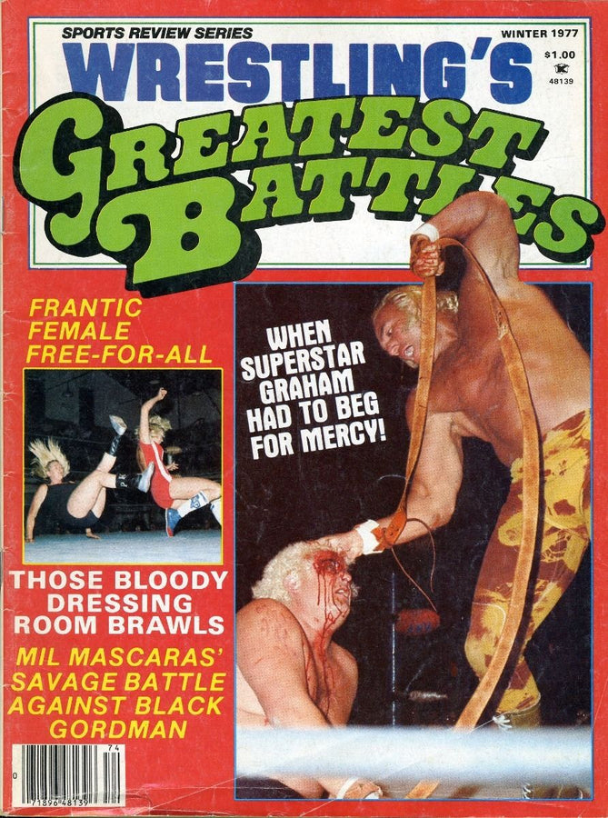 Wrestling Greatest Battles Winter 1977 Magazine PWcatalog
