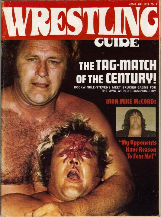 Wrestling Guide August 1974