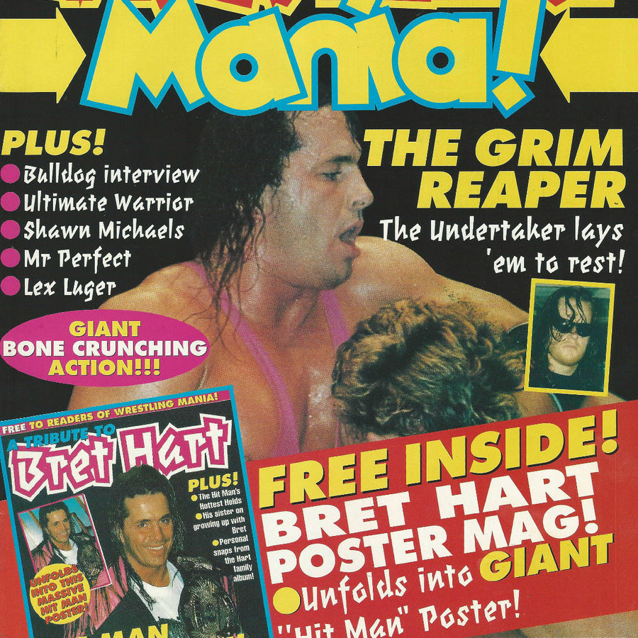 Wrestling Mania! January 1993 Magazine PWcatalog