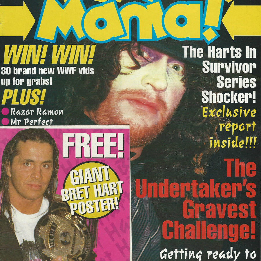 Wrestling Mania! March 1993 Magazine PWcatalog