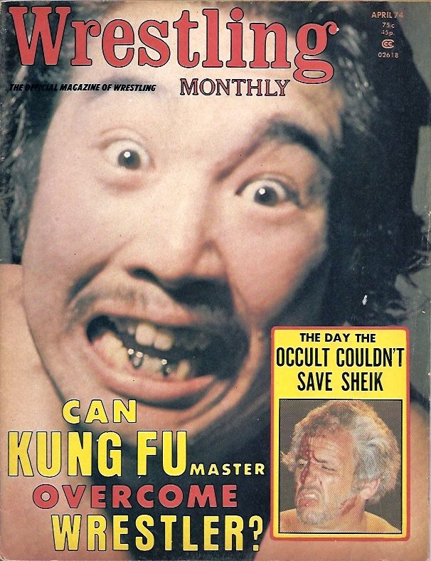 Wrestling Monthly April 1974 Magazine PWcatalog