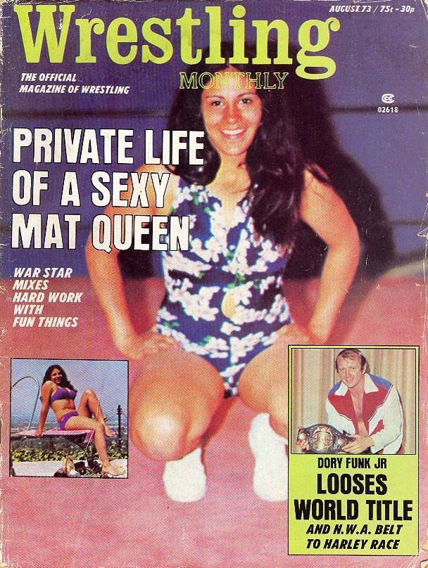 Wrestling Monthly August 1973 Magazine PWcatalog