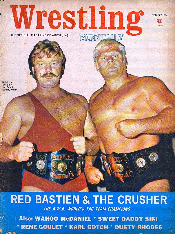 Wrestling Monthly February 1972 Magazine PWcatalog