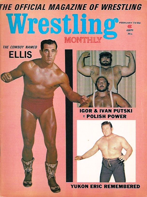 Wrestling Monthly February 1973 Magazine PWcatalog