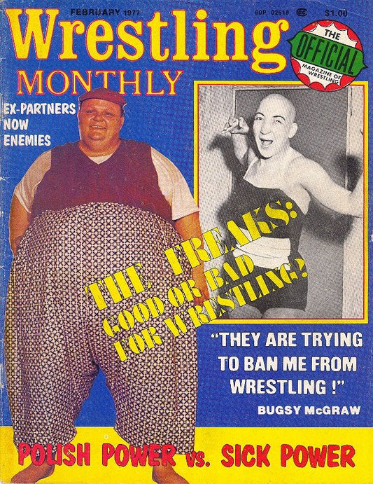 Wrestling Monthly  February 1977