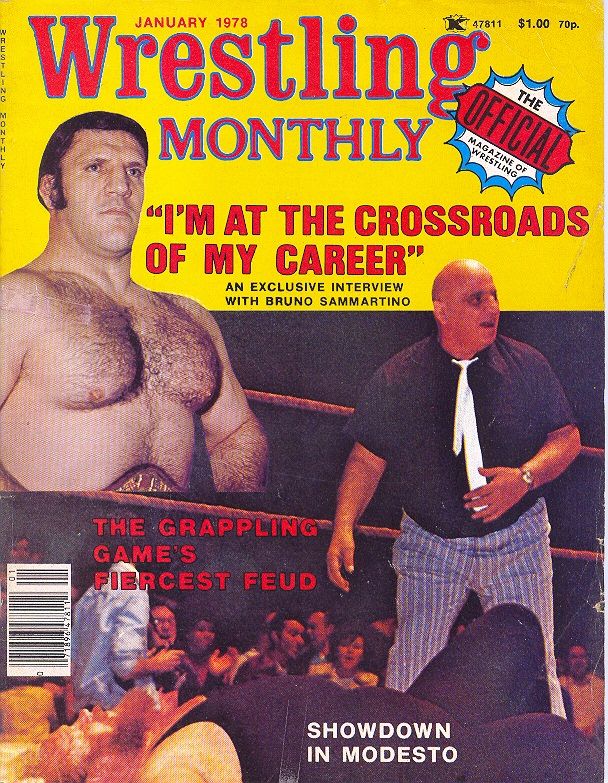 Wrestling Monthly January 1978 Magazine PWcatalog