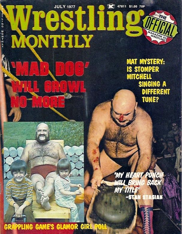 Wrestling Monthly July 1977 Magazine PWcatalog