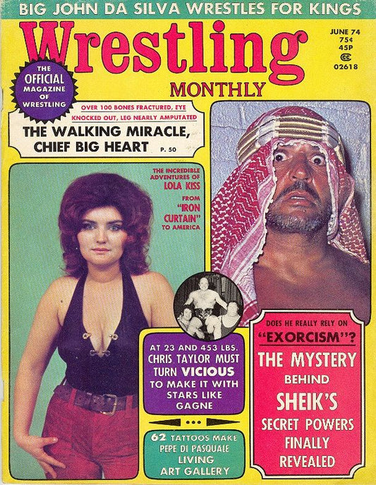 Wrestling Monthly  June 1974