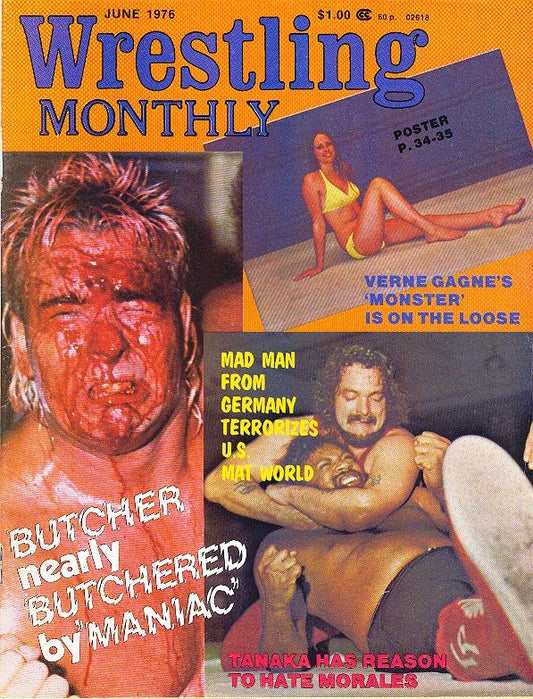 Wrestling Monthly  June 1976