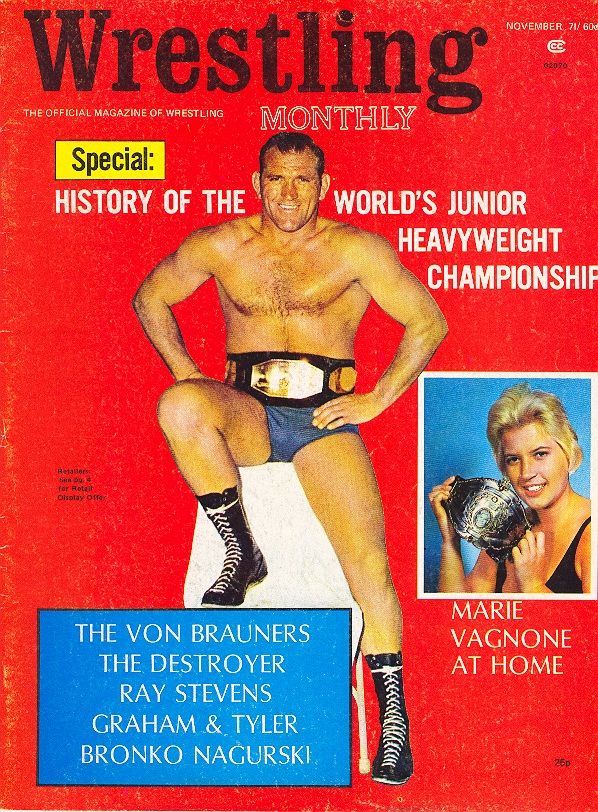 Wrestling Monthly  November 1971