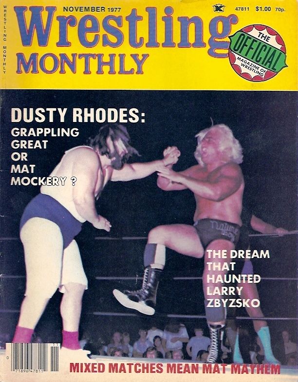 Wrestling Monthly  November 1977