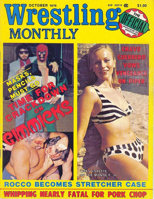 Wrestling Monthly  October 1976