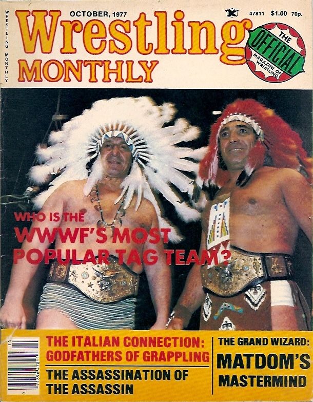 Wrestling Monthly October 1977 Magazine PWcatalog