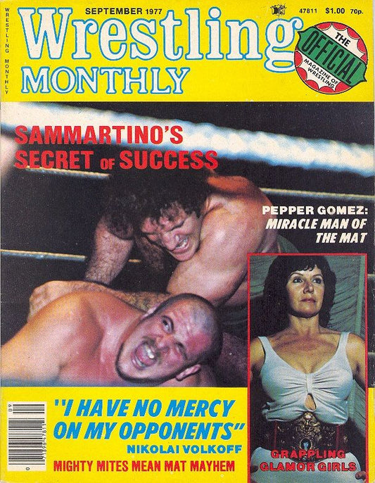 Wrestling Monthly  September 1977