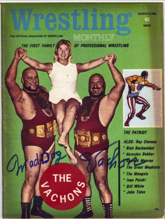 Wrestling Monthly March 1972 Magazine PWcatalog