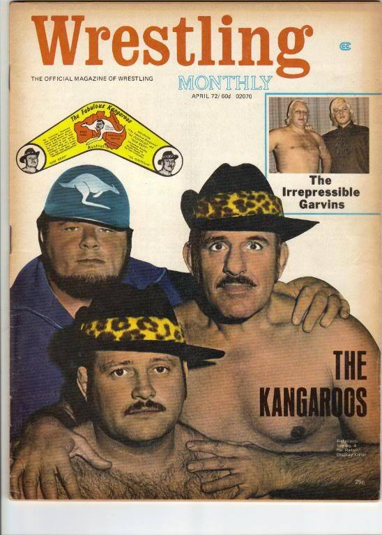 Wrestling Monthly April 1972 Magazine PWcatalog