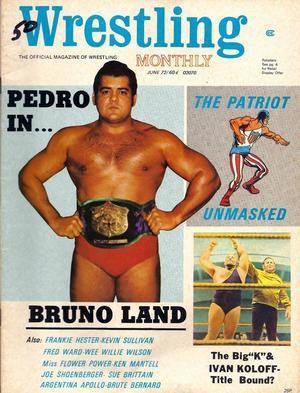 Wrestling Monthly October 1972 Magazine PWcatalog