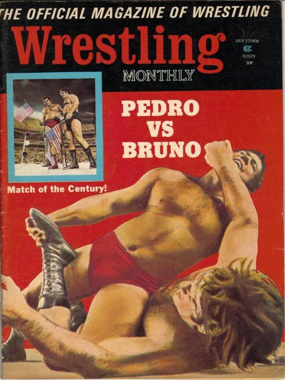 Wrestling Monthly January 1973 Magazine PWcatalog