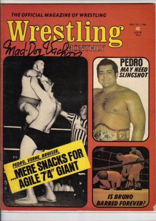 Wrestling Monthly May 1973 Magazine PWcatalog