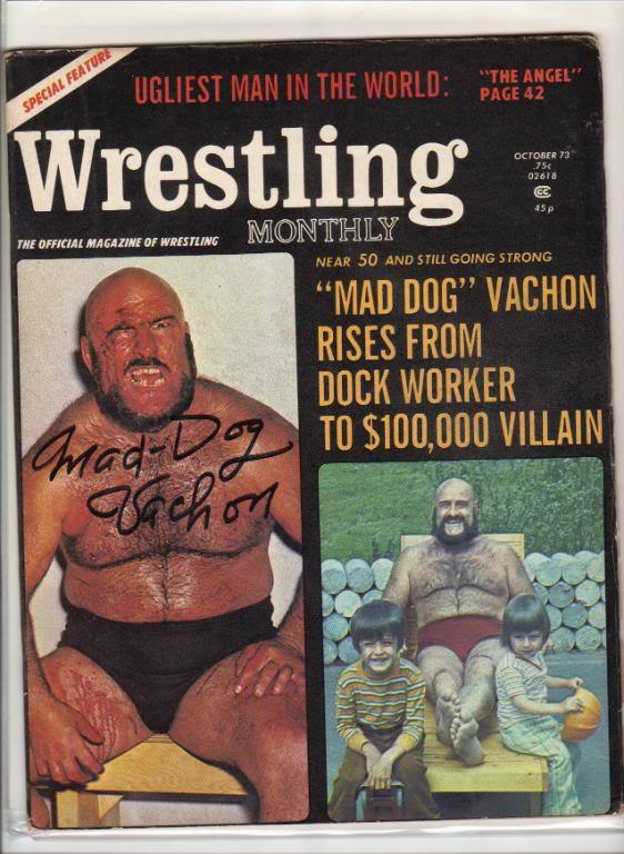 Wrestling Monthly October 1973 Magazine PWcatalog