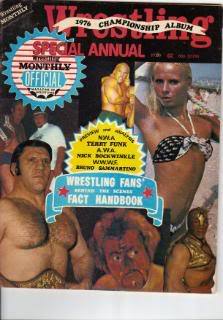 Wrestling Monthly 1976 Magazine PWcatalog