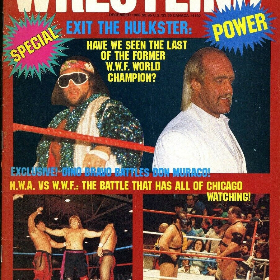 Wrestling Power December 1988 Magazine PWcatalog