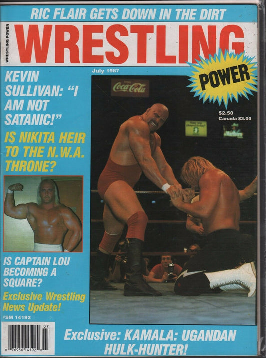 Wrestling Power July 1987 Magazine PWcatalog
