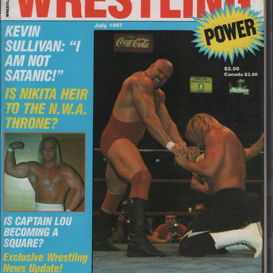 Wrestling Power July 1987 Magazine PWcatalog