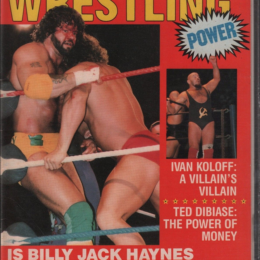 Wrestling Power March 1988 Magazine PWcatalog