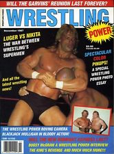 Wrestling Power November 1987 Magazine PWcatalog