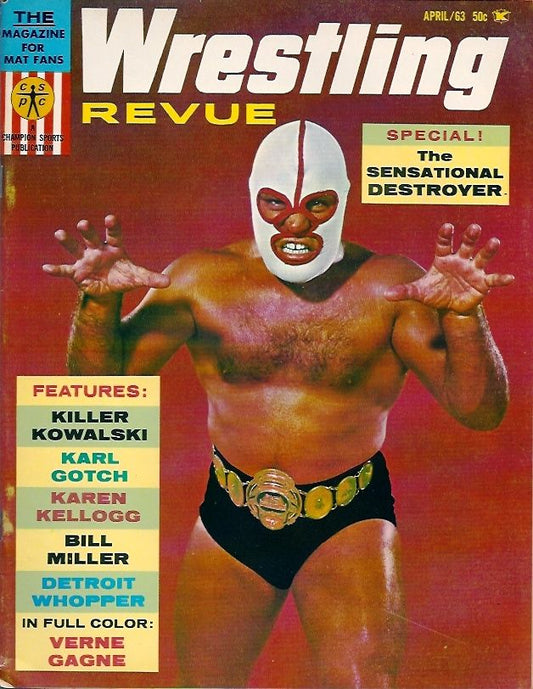 Wrestling Revue  April 1963