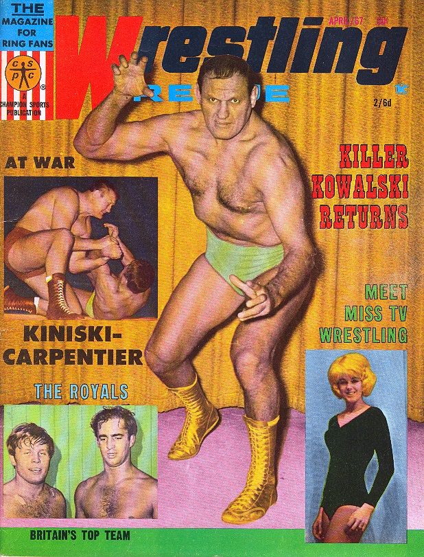 Wrestling Revue April 1967 Magazine PWcatalog