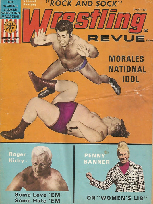 Wrestling Revue August 1971 - image 2