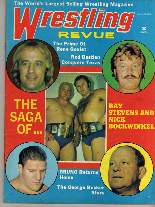 Wrestling Revue  August 1972