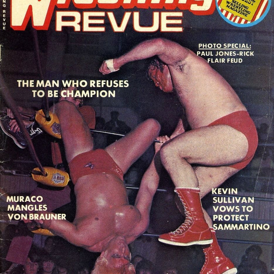 Wrestling Revue August 1977 Magazine PWcatalog