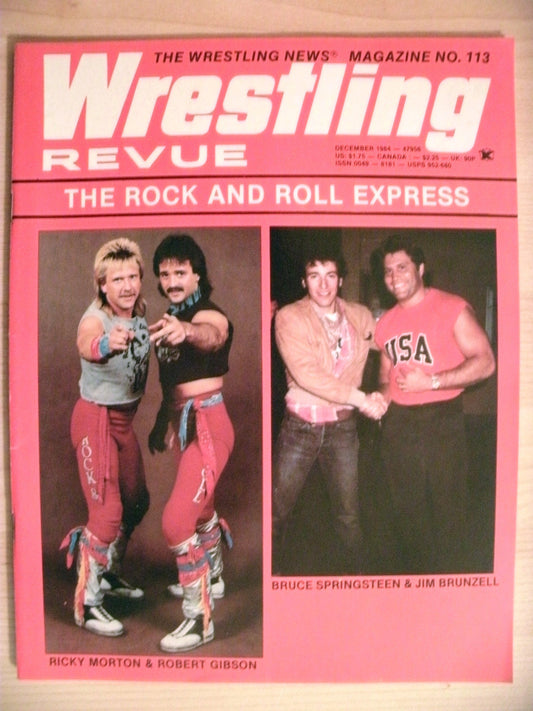 Wrestling Review  December 1984