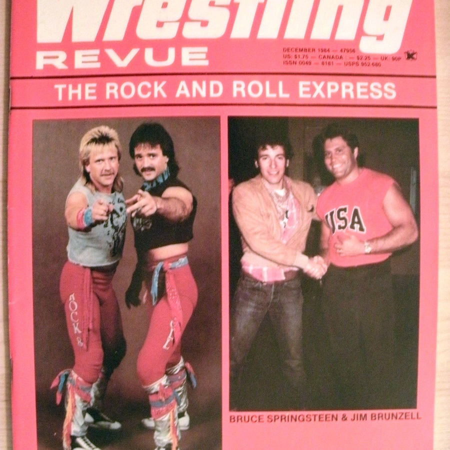 Wrestling Review December 1984 Magazine PWcatalog