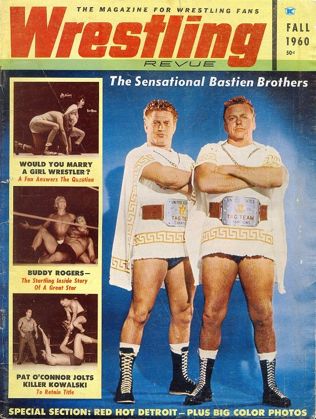 Wrestling Revue Fall 1960 Magazine PWcatalog