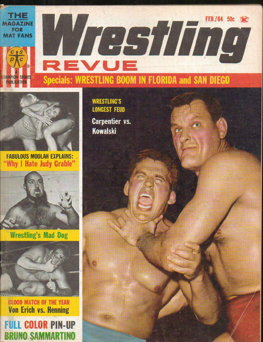 Wrestling Revue  February 1964