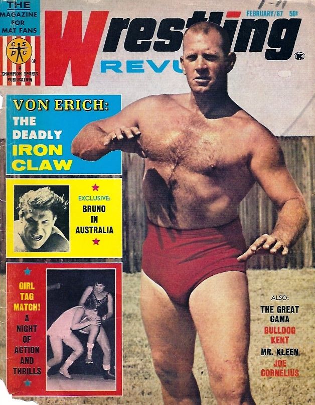 Wrestling Revue February 1967 Magazine PWcatalog