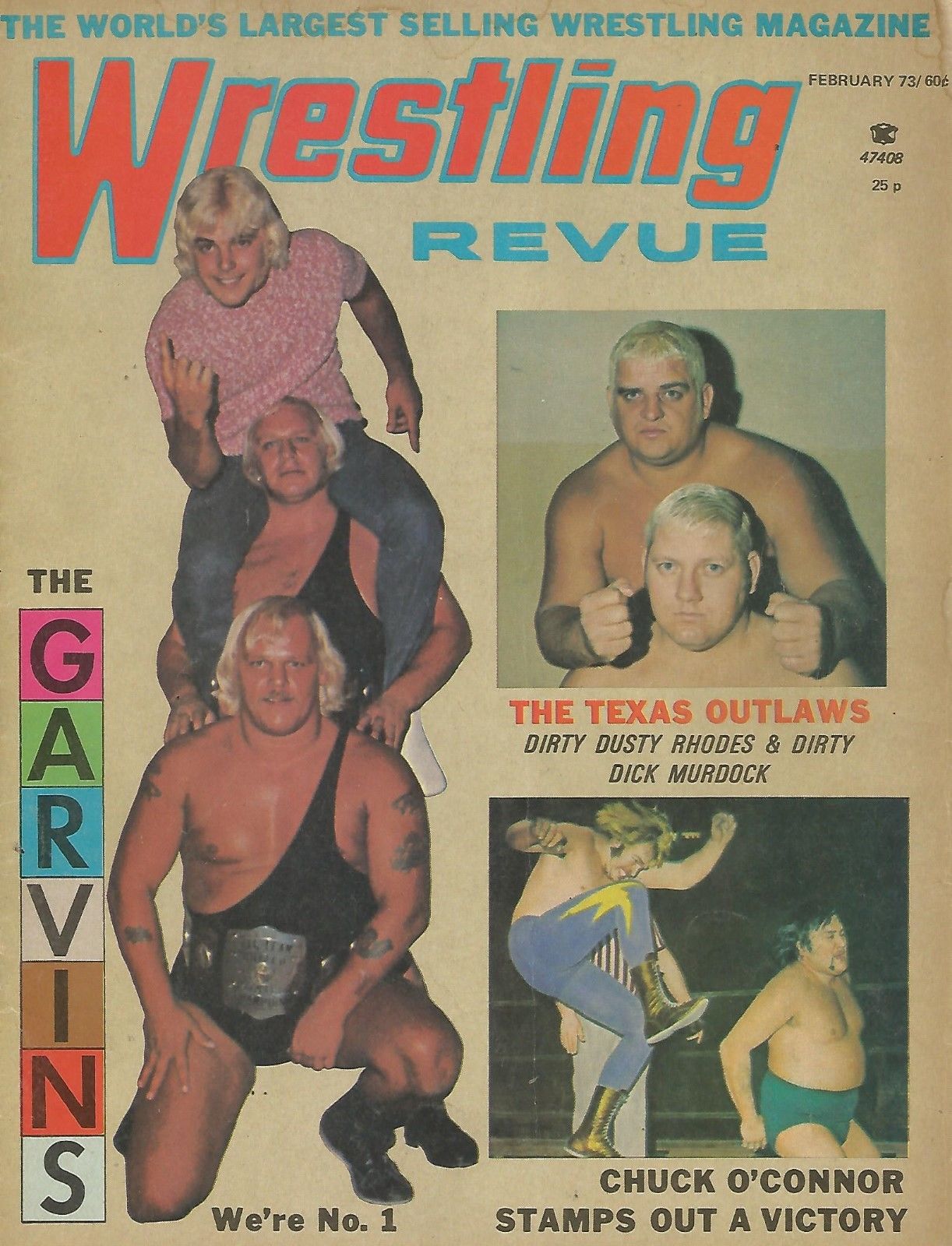 Wrestling Revue February 1973 Magazine PWcatalog