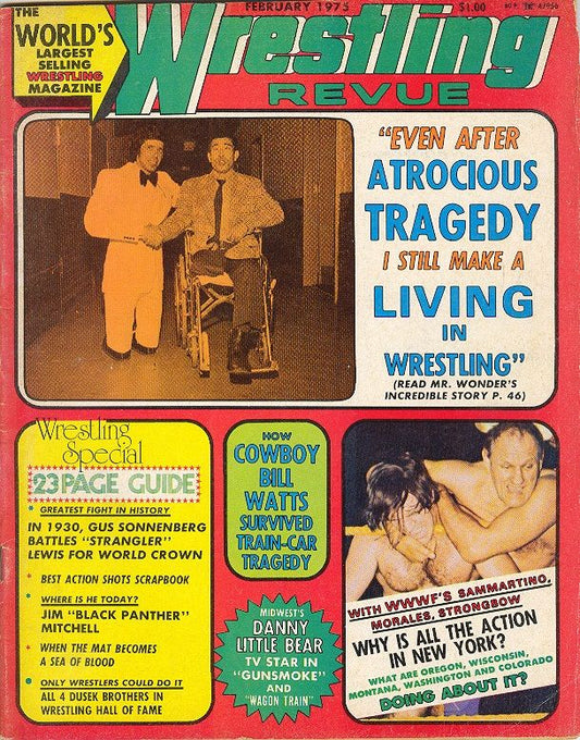 Wrestling Revue February 1975 - image 2
