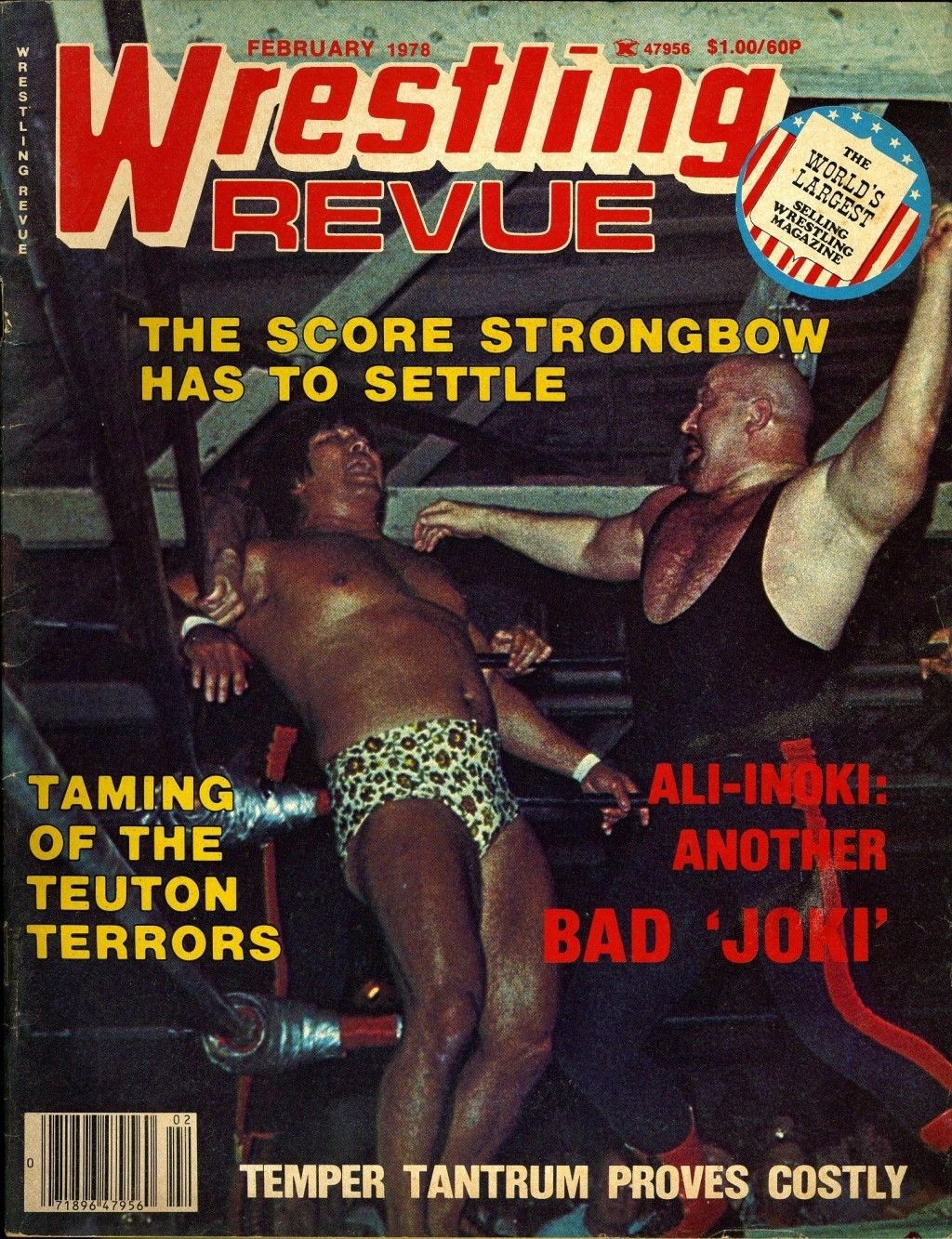Wrestling Revue February 1978 Magazine PWcatalog