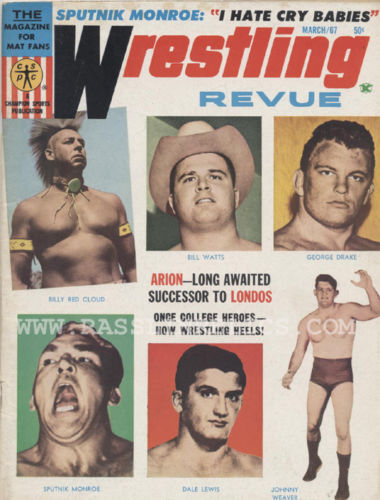 Wrestling Revue March 1967 Magazine PWcatalog