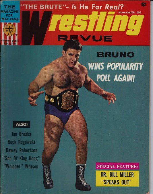 Wrestling Revue  November 1968
