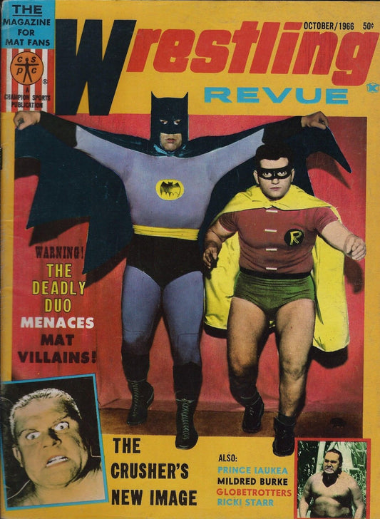 Wrestling Revue October 1966 Magazine PWcatalog
