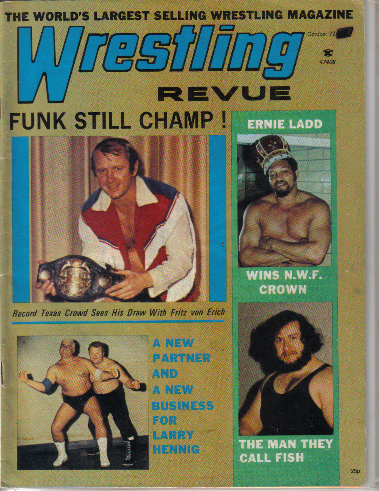 Wrestling Revue  October 1972