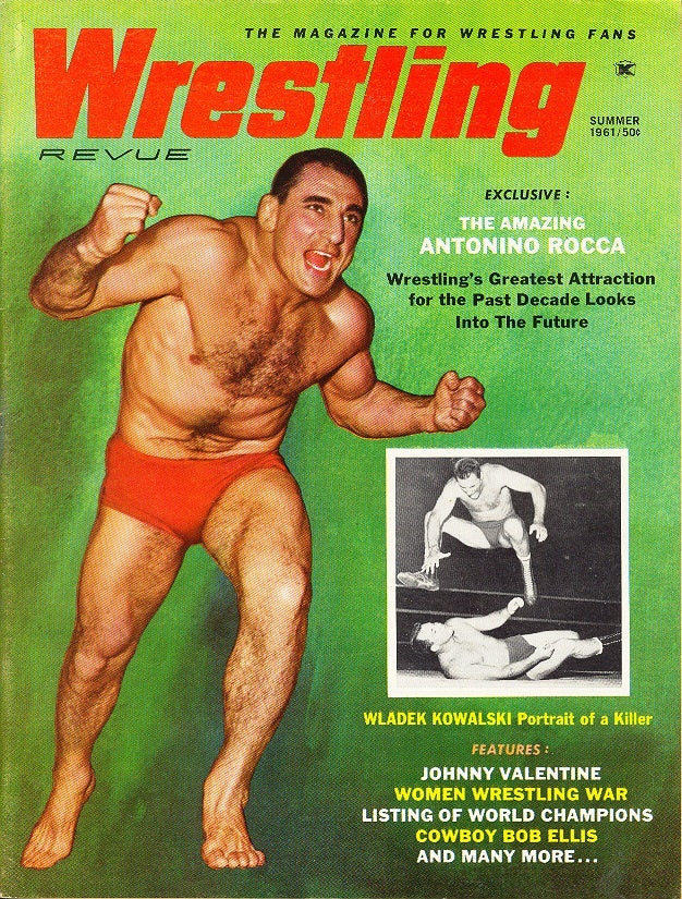 Wrestling Revue Summer 1961 Magazine PWcatalog